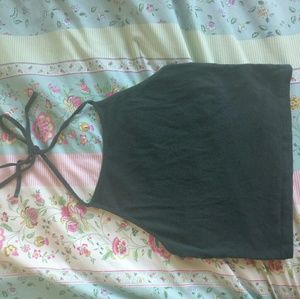 Brandy melville black halter top